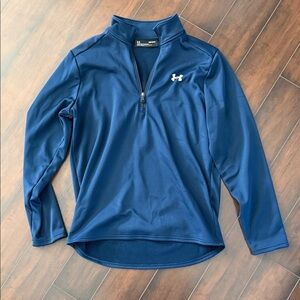 Under Armour Navy Quarter-Zip Pullover